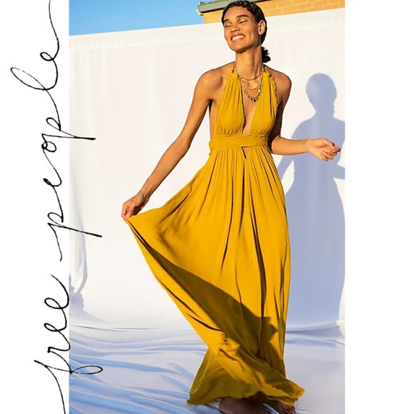 Free People Dresses & Skirts - Free People NWT RARE Look Into The Sun Maxi Dress Endless Summer